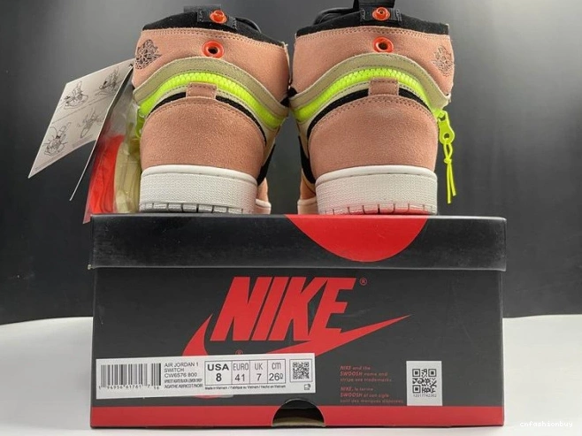 1 High Air CW6576-800 Jordan Peach Switch 0727